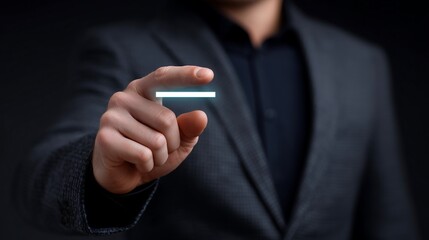 Secure online payment concept highlighting fintech innovation and financial security