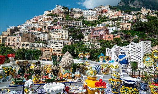 Vista panoramica di Positano