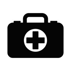 Obraz premium Safety Symbol: A graphic depiction of a first aid kit, a crucial symbol of safety and preparedness, ready for any emergency.