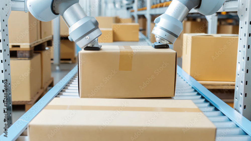 Poster automated delivery systems enhance courier logistics by efficiently moving packages