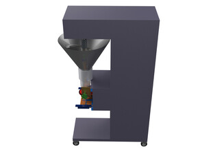 Industrial Meatball Forming Equipment: Versatile Automated Meat Ball Molding Machine for Food Factories and Restaurant Supply, High-Resolution PNG with Transparent Background for Professional Use.