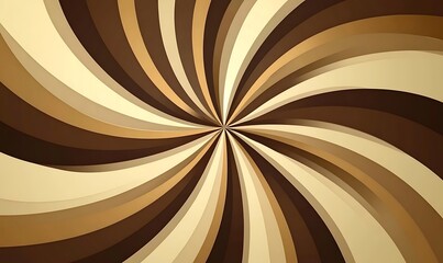Elegant Swirls: Beige and Black Pattern Creating a Sophisticated Aesthetic