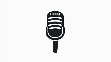 Retro Microphone Icon