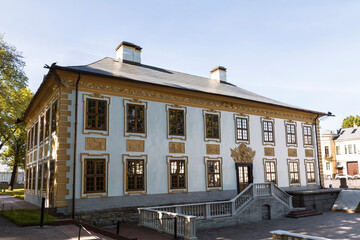 The summer palace of Peter the Great in the Summer Garden, St. Petersburg, Russia
