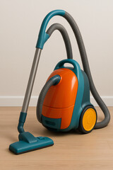 vacuum cleaner on the floor