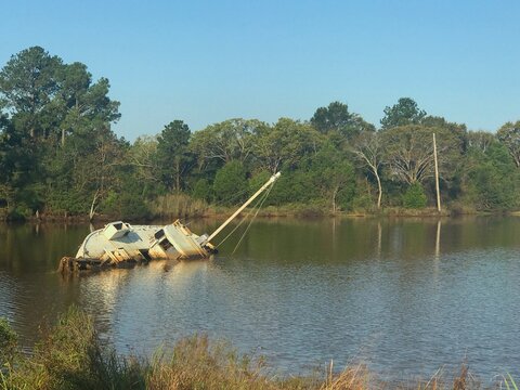 Sinking Boat in Hyde County