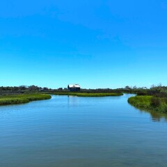 Fototapeta premium Portsmouth Island NC: Abandoned Ghost Town