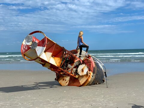 Beached Buoy on the Outer Banks