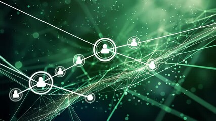 abstract technology background with globe - Powered by Adobe