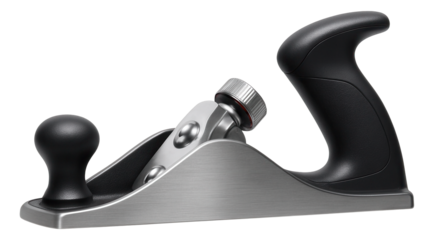 Edge plane with a plastic handle and replaceable blade for hobbyist use in a home workshop.