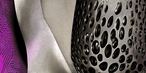 Abstract textures with diverse color palettes