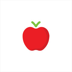 Obraz premium Apple logo Isolated on White Background