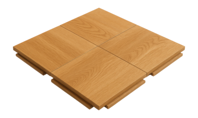Wood grain finish interlocking tiles suitable for a living room area, offering a blend of aesthetic appeal and comfort underfoot.