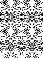 Bold Optical Pattern seamless tile 