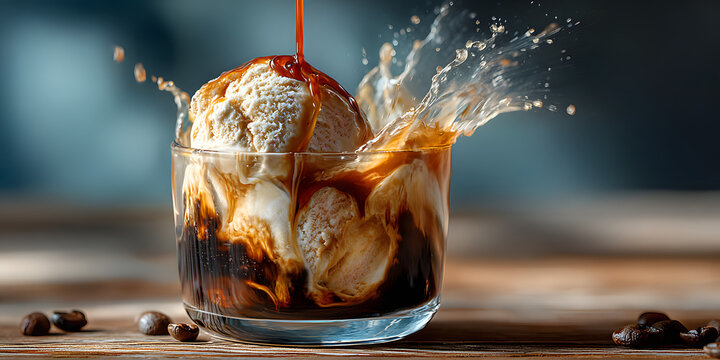 photo of affogato