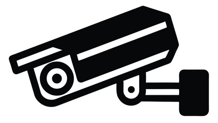 Security Camera Icon Surveillance System Vector Illustration