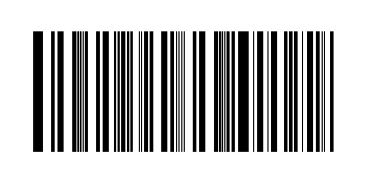 Fake line barcode icon design, price, and product detail code  