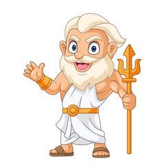  Cartoon mascot zeus character design