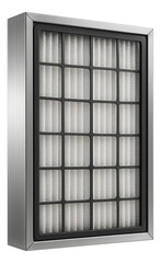 High-efficiency particulate air (HEPA) filter for a commercial cleanroom.
