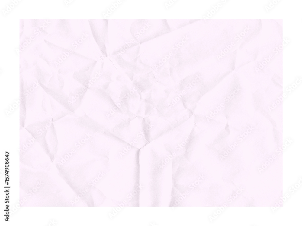 Poster delicate crumpled paper texture in subtle white tones creates an elegant background for various desi