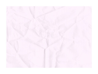 Obraz premium Delicate crumpled paper texture in subtle white tones creates an elegant background for various design projects and artistic compositions, transparent background