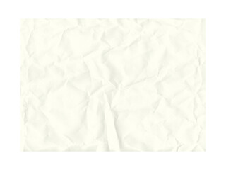 A textured background featuring a wrinkled sheet of cream paper creates a visually interesting and natural surface for designs or presentations, transparent background