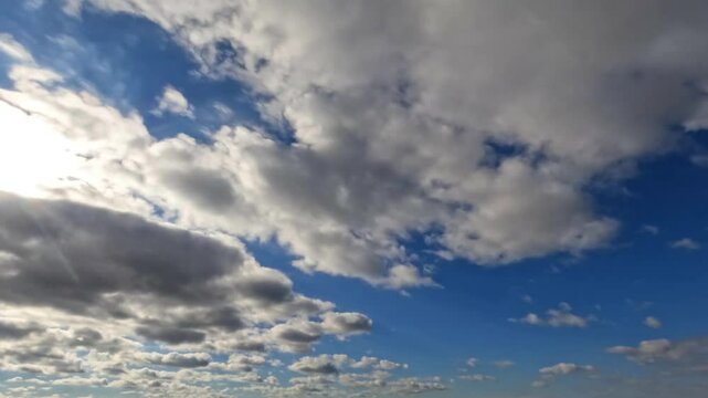 timelapse of cloudiness - spooky backdrop with clouds