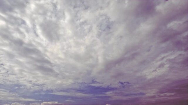 timelapse video of cloudiness - mystical background with clouds