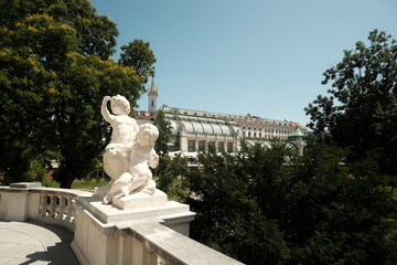 Obraz premium Statue in Wien 