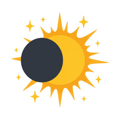 color illustration solar eclipse on white background vector
Vector illustration on white background weather