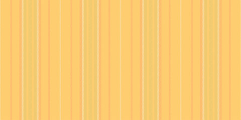 Obraz premium Bdea vertical seamless stripe, painting pattern vector textile. Premium background texture lines fabric in amber and yellow colors.