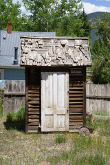 Tiny shed selling Antiques in Silver Plume Colorado