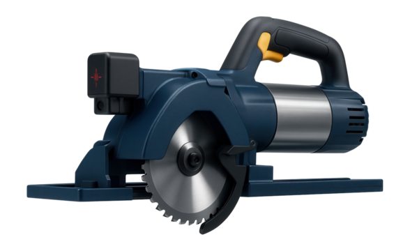 Automatic rail saw with laser alignment and a high-torque motor for precision cutting in rail production plants.