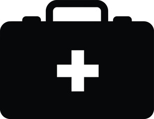 Minimalist First Aid Kit Vector