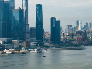Midtown skyscrapers on the Hudson