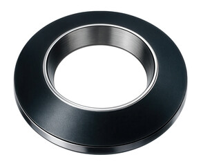 Thick belleville washer with a conical shape, used in high-load bearing applications.