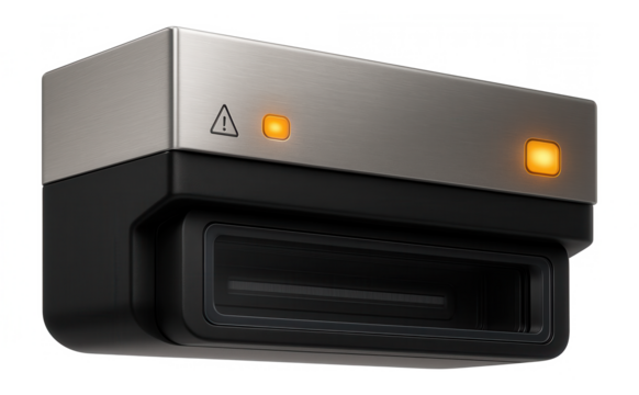 Overhead conveyor scanner with a linear array sensor for tracking packages in a postal sorting facility