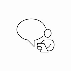 speech bubble control check icon sign vector