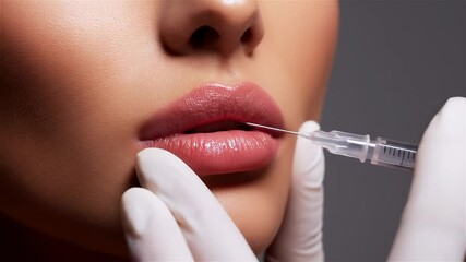 Exploration of cosmetic lip enhancements showcasing precision and artistry in a clinical setting