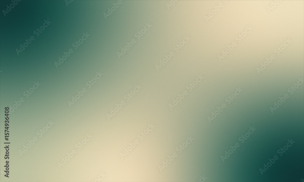 Poster subtle gradient background with grain texture in muted teal and beige tones new 2025 trendy unique g