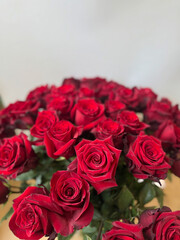 Obraz premium Bouquet of red roses