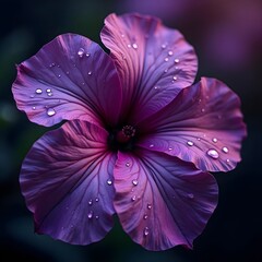 flower, purple, pink, nature, garden, flora, plant, geranium, bloom, macro, blossom, petal, petals, beauty, spring, flowers, summer, clematis, floral, violet, petunia, blue, beautiful, color, closeup