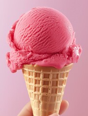 Summer Delight - Vibrant Ice Cream Photo