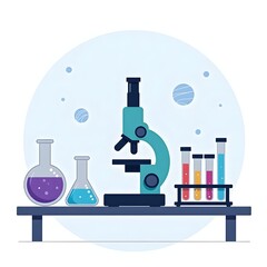 laboratory, chemistry, science, glass, chemical, flask, lab, test, research, glassware, beaker, experiment, medical, medicine, tube, equipment, liquid, scientific, bottle, vector, blue, pharmaceutical