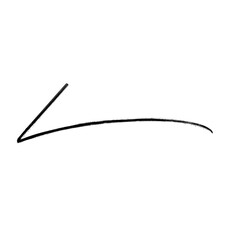 Hand-drawn Marker Line Isolated on Transparent Background