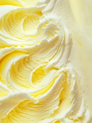 Sunny Lemon Swirls Photo - Cheerful Summer Dessert