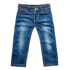 Light Blue Denim Jeans Kids Fashion, Casual Style, Soft Fabri