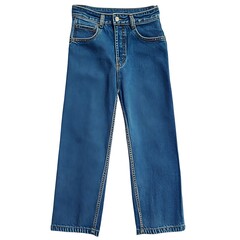 Light Blue Denim Jeans Kids Fashion, Casual Style, Soft Fabri