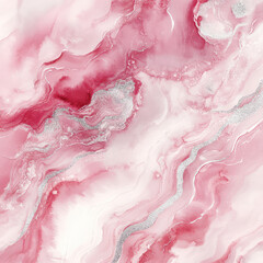 Pink rose petals with a delicate, textured pattern, reminiscent of sliced ham Pink rose petals with a delicate, textured pattern, reminiscent of sliced ham. Blush Rose Quartz & Silver Veins