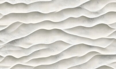 Boho chic western theme summer vacation repeat pattern background grayscale displacement bump or height map 3d rendering of white sandy beach or desert sand dunes


